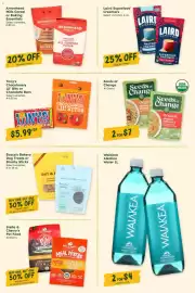 Sprouts Farmers Market weekly ad Page 14: Seeds of Change all items €7,00, Waiakea Alkaline Water €4,00