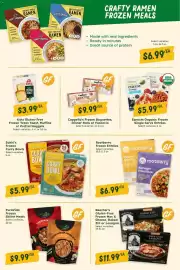 Sprouts Farmers Market weekly ad Page 19: Sukhi's frozen curry bowls €5,99, Rootberry Frozen Entrées €6,99