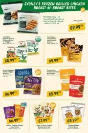 Sprouts Farmers Market weekly ad Page 20: Actual Veggies Frozen Veggie Burgers €6,49