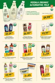 Sprouts Farmers Market weekly ad Page 22: Moala organic alternative milk €4,99, Icelandic Provisions Skyr Yogurt €5,00