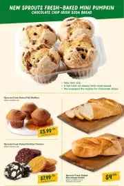 Sprouts Farmers Market weekly ad Page 29: Cookies €7,99, Sprouts fresh baked sourdough bread €4,00