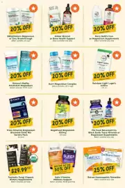 Sprouts Farmers Market weekly ad Page 30: The Food Movement Co. Black Earth Trace Minerals or Magnesium Supplements