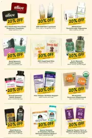 Sprouts Farmers Market weekly ad Page 34: Om Organic Mushroom Supplements, New Chapter Wellness Support