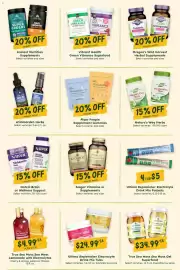 Sprouts Farmers Market weekly ad Page 35: Ultima Replenisher Electrolyte Drink Mix Tubs €24,99