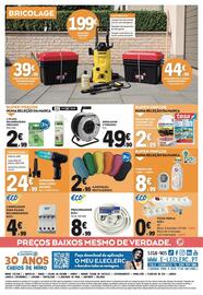 Folheto E.Leclerc Página 12: Aspirador para carro grunkel €24,99, Fita de pintura standard lisa com etiqueta tesa €2,29