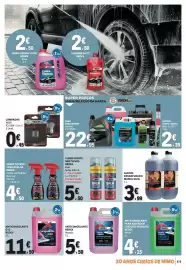 Folheto E.Leclerc Página 11: Lubrificante multiusos redex bala €5,50, álcool desnaturalizado marca guia €3,99