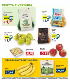 Volantino Esselunga Pagina 10: Fagiolini Esselunga €1,38, Misticanza Rustica Esselunga €0,98