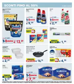 Volantino Esselunga Pagina 17: Contenitori Frigobella €2,69, Carta casa Regina di cuori €4,98