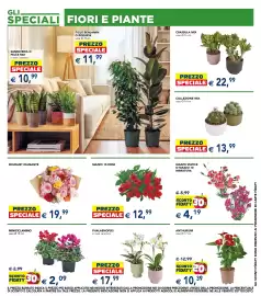 Volantino Esselunga Pagina 24: Mazzo statice o mazzo 10 miniatura €4,19, Bouquet diamante €19,99