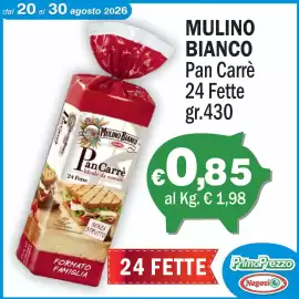 Volantino Primo Prezzo Pagina 11: Mulino Bianco Pan Carrè €0,85