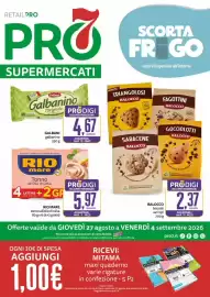 Volantino PRO7 Supermercati Pagina 1: Balocco biscotti vari tipi €2,37, Galbanino l'Originale €4,67