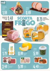 Volantino PRO7 Supermercati Pagina 11: Prosciutto crudo nostrano €1,59, AIA filetti/bocconcini di pollo panati €4,49