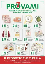 Volantino PRO7 Supermercati Pagina 15: PRO7 maxi stecco classico €1,79, PRO7 tramezzini €1,49