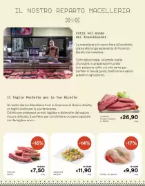 Volantino Borello Supermercati Pagina 2: Petto di pollo €9,90, Spiedini mojito €11,90