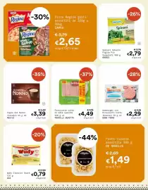 Volantino Borello Supermercati Pagina 6: Hamburger con Prosciutto Cotto Teneroni €2,29, Coppa del Nonno classica NESTLÉ €3,39