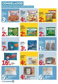 Folheto E.Leclerc semana 35 Página 12: Pizza sem glúten ristorante dr.oetker mozzarella €4,19