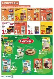 Folheto E.Leclerc semana 35 Página 16: Pataks molho indiano butter chicken €3,79, Falafel libanez alfez €3,39