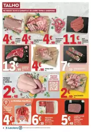 Folheto E.Leclerc semana 35 Página 2: Perna peru €4,98, Maminha novilho €13,99