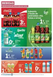 Folheto E.Leclerc semana 35 Página 22: Néctar jafaden €1,49, Água alcalina ionizada marca guia €0,49