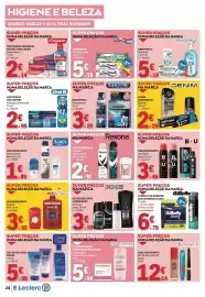 Folheto E.Leclerc semana 35 Página 28: Old Spice desodorante original €3,02, Base hidratante rimmel €12,14