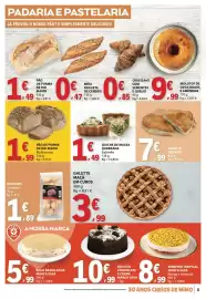 Folheto E.Leclerc semana 35 Página 5: Pão de forma de rio maior multicereais €1,99, Galette maçã em cubos €3,99
