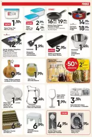 Folleto Hiper FROIZ Página 10: Plato Ebro €1,09, Zenker molde rectangular 25cm black €5,95
