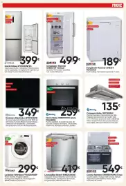 Folleto Hiper FROIZ Página 4: Rommer cocina CH906XFGPB 5 inox €549,00, Bosch lavavajillas SMS25AI05E €419,00