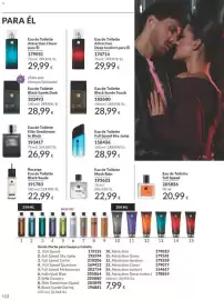 Catálogo AVON Página 112: Black Suede Dark €28,99, Recarga Eau de Toilette Black Suede €22,99