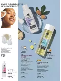 Catálogo AVON Página 134: Avon SK!N Agua Micelar + Tónico - Efecto Calmante €9,99, Discos Desmaquillantes Reutilizables €9,99
