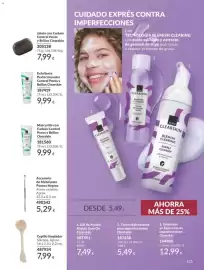 Catálogo AVON Página 135: Jabón con Carbón Control Poros y Brillos Clearskin €7,99, Cepillo limpiador €7,99