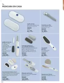 Catálogo AVON Página 166: Aurora rodillo de pedicura €29,99, Eliminador de Durezas €10,99