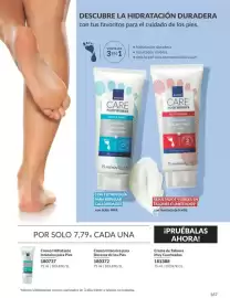 Catálogo AVON Página 167: Care Crema Hidratante Intensiva para Pies €103,87, Por solo 7 €7,00