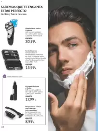Catálogo AVON Página 168: Set de Manicura €15,99, Maquinilla de Afeitar con Cabezales Intercambiables €8,99