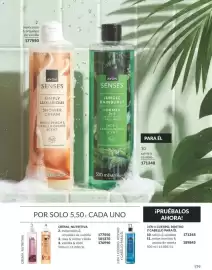 Catálogo AVON Página 179: 3 en 1 cuerpo, rostro y cabello para él €11,00
