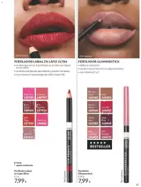Catálogo AVON Página 41: Avon glimmerstick €7,99