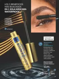 Catálogo AVON Página 49: Avon mascara de pestañas multitask & multiply lash genius waterproof €10,99