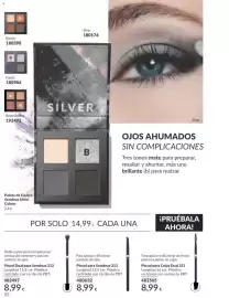 Catálogo AVON Página 52: Pincel Dual para Sombras 212 €8,99, Pincel para Cejas Dual 211 €8,99