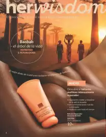 Catálogo AVON Página 6: Avon bálsamo reparador intensivo baobab €10,00
