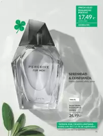 Catálogo AVON Página 75: Avon perceive for men €17,49
