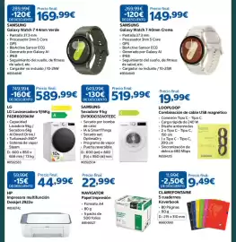 Catálogo Costco Página 3: Hp impresora multifuncion deskjet 2922e €44,99, Navigator papel impresión €22,99