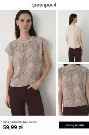 Greenpoint gazetka tydzień 35 Strona 2: Top z nadrukiem typu paisley Greenpoint €59,99