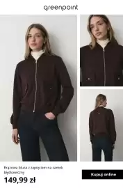 Greenpoint gazetka tydzień 35 Strona 7: Brązowa bluza z zapięciem na zamek błyskawiczny Greenpoint €149,99