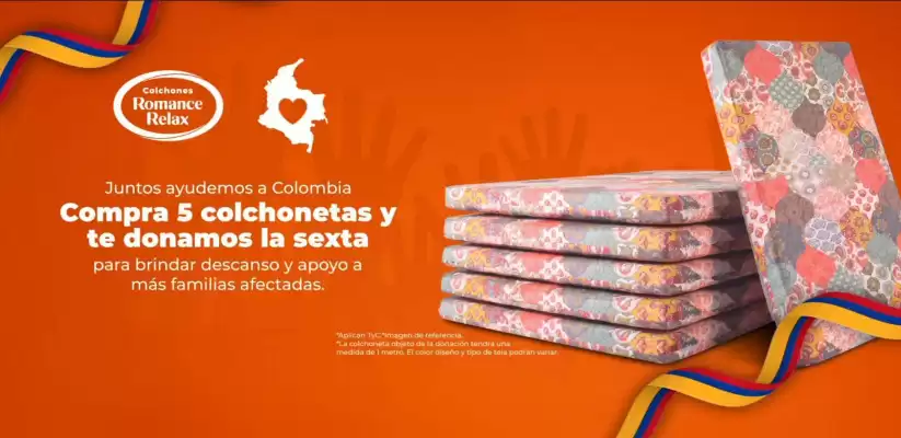 Colchones Romance Relax (válido hasta 2-09)