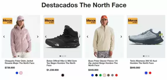 Catálogo The North Face Página 2