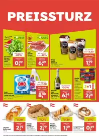 ADEG Flugblatt woche 36 Seite 2: OMO Waschmittel Pulver od. Gel €8,99, Martini Asti Spumante, Prosecco od. Mimosa €6,99