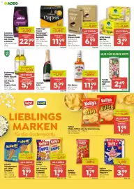 ADEG Flugblatt woche 36 Seite 6: Jim Beam Bourbon €11,99, Erzherzog Johann Wein Klassik €5,99