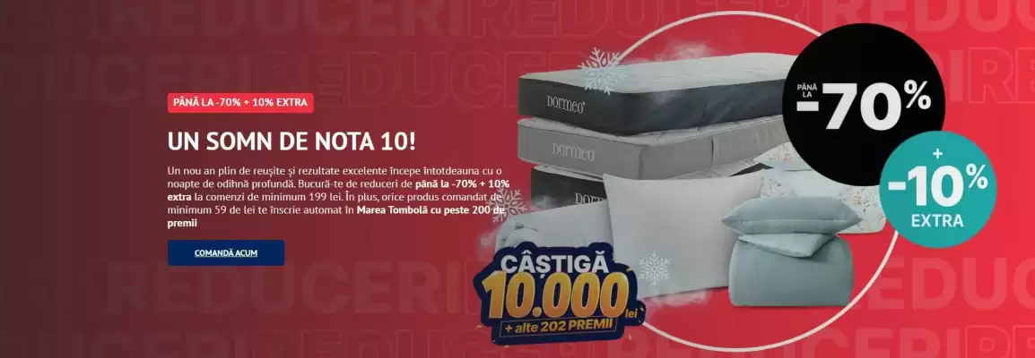 Dormeo (valid până la 31-08)