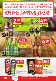 Top Market gazetka Strona 10: Piwo Heineken €4,19, Chipsy Pringles €7,99