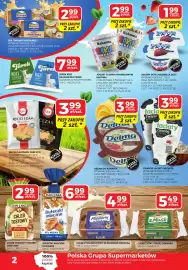 Top Market gazetka Strona 2: Twaróg Łaciaty Mlekpolski €3,99, Delma do kanapek €3,99