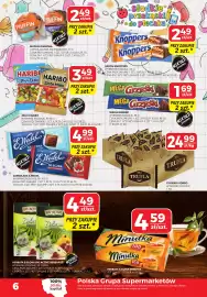 Top Market gazetka Strona 6: Czekolada E.Wedel €4,99, Wafle Grześki €1,69